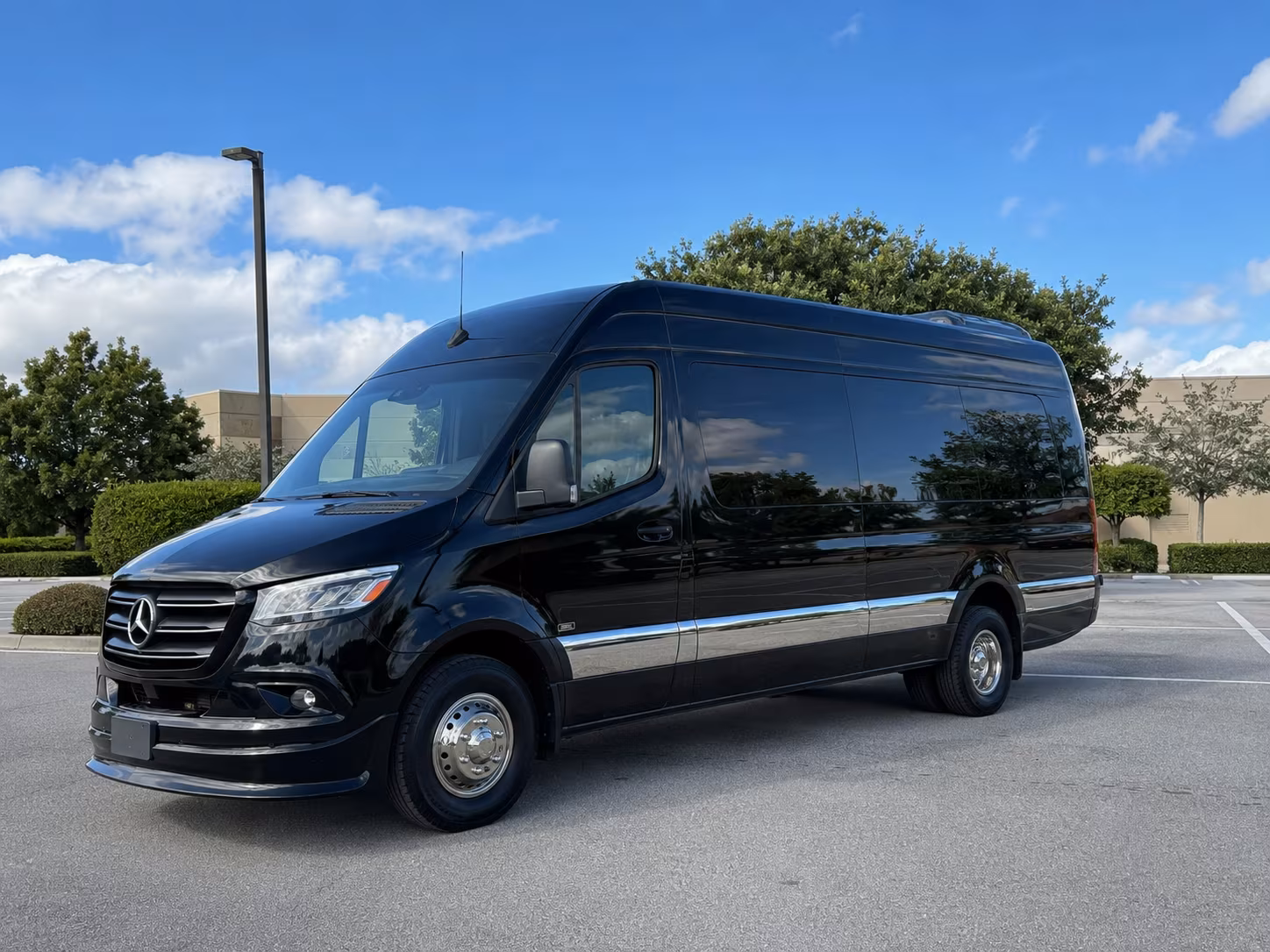 Newport News Corporate Transportation party bus exterior