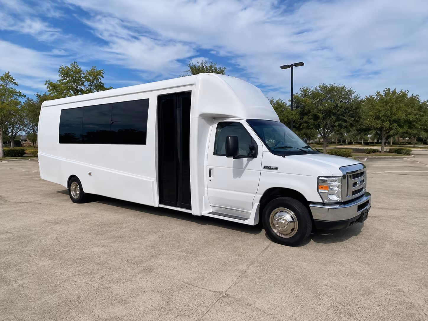 Newport News Private Event Transportation party bus exterior
