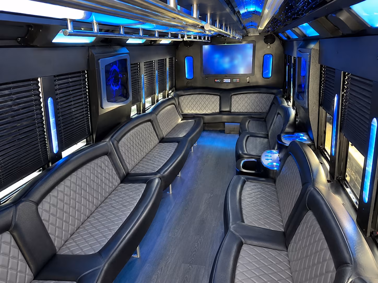 Newport News Private Event Transportation onboard seating