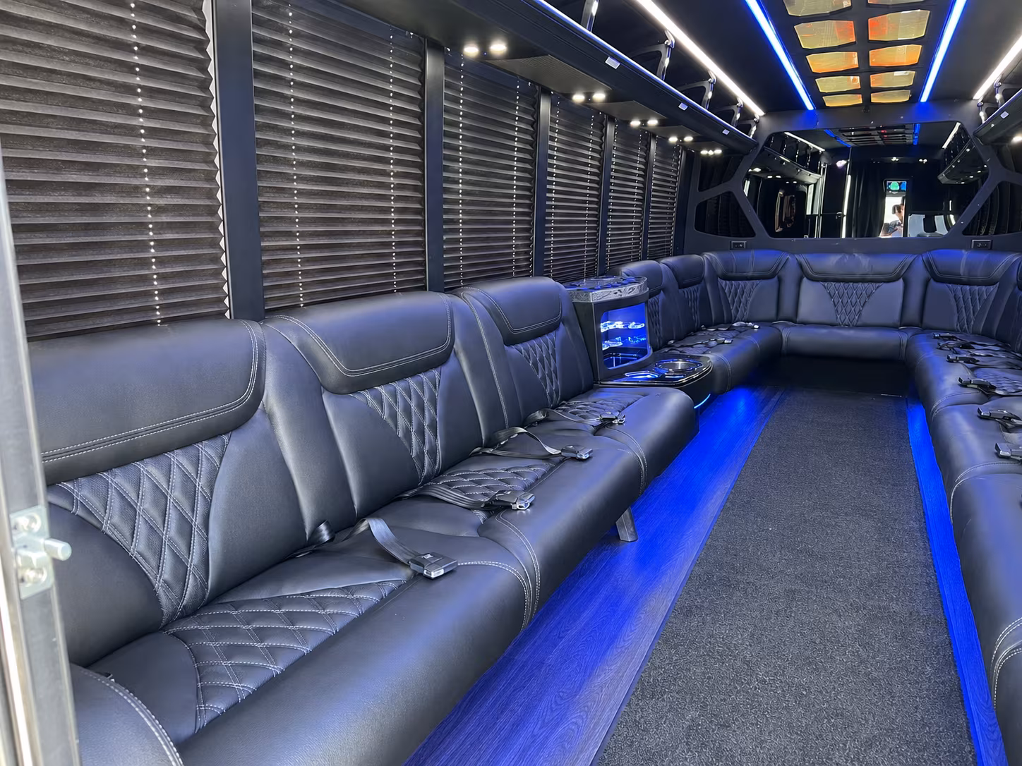 Newport News Prom & Homecoming Transportation party bus exterior