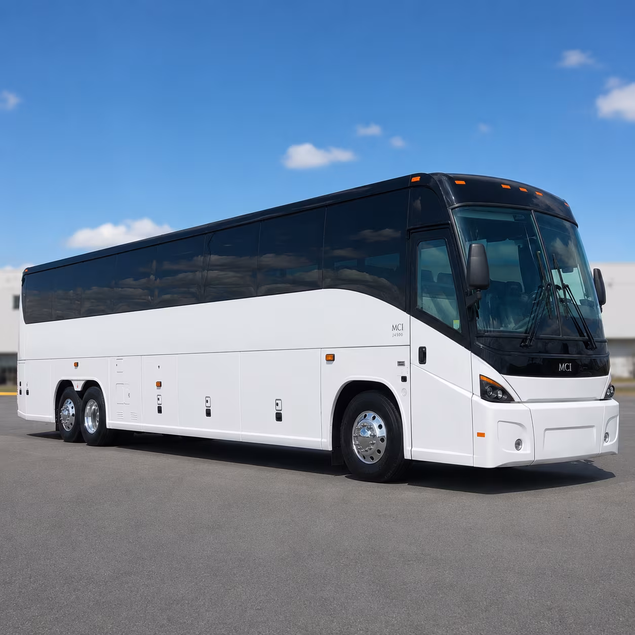 Newport News School Event Transportation party bus exterior